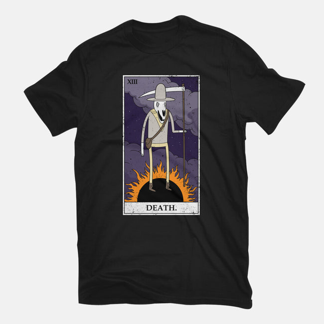 Death Tarot-youth basic tee-drbutler