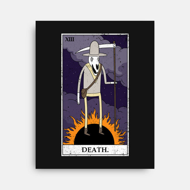 Death Tarot-none stretched canvas-drbutler