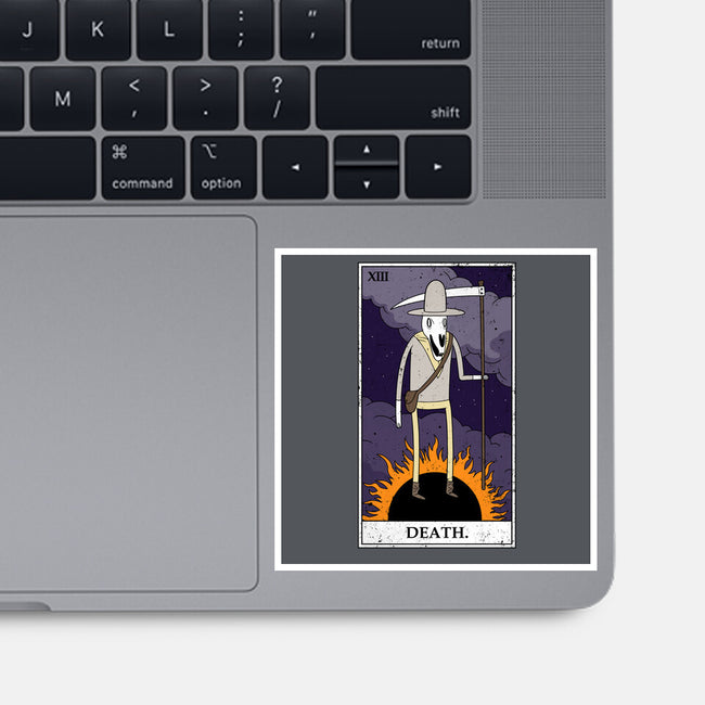Death Tarot-none glossy sticker-drbutler