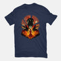 Sorcerer Vs Witch-mens basic tee-hypertwenty