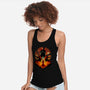 Sorcerer Vs Witch-womens racerback tank-hypertwenty