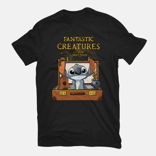 Fantastic Alien Creature-mens basic tee-ducfrench