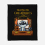 Fantastic Alien Creature-none fleece blanket-ducfrench