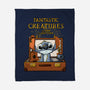 Fantastic Alien Creature-none fleece blanket-ducfrench