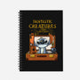 Fantastic Alien Creature-none dot grid notebook-ducfrench