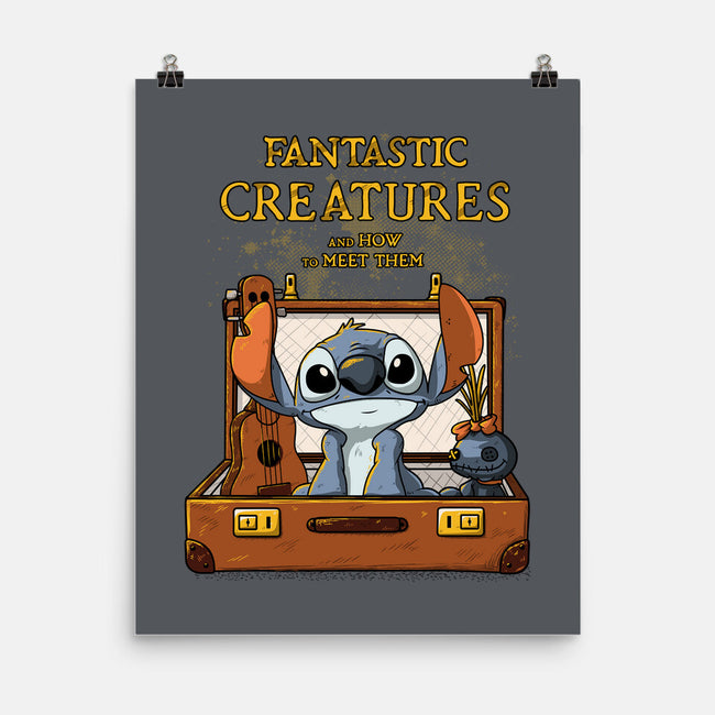 Fantastic Alien Creature-none matte poster-ducfrench