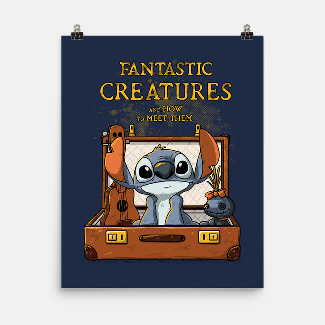Fantastic Alien Creature-none matte poster-ducfrench