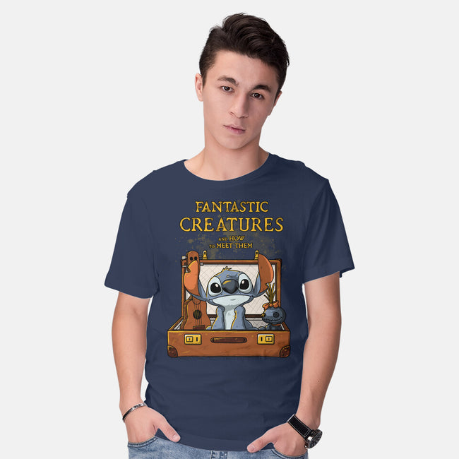 Fantastic Alien Creature-mens basic tee-ducfrench