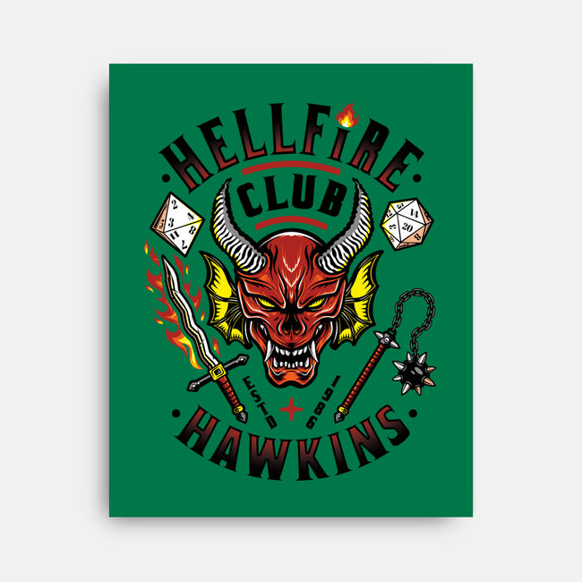 Hellfire Club-none stretched canvas-Olipop