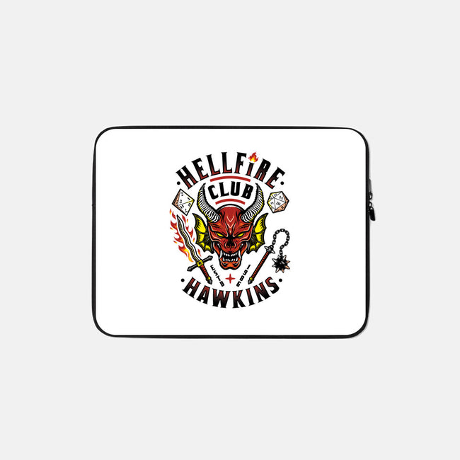 Hellfire Club-none zippered laptop sleeve-Olipop