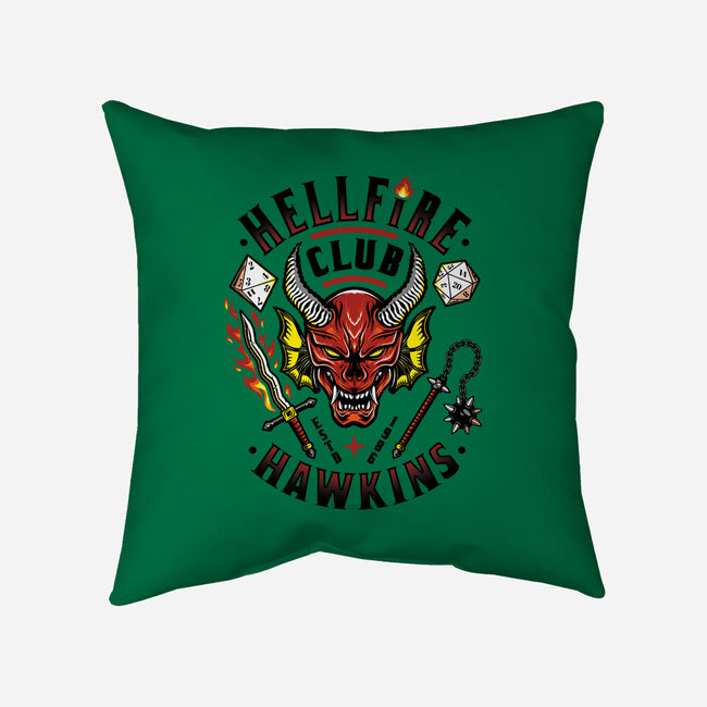 Hellfire Club-none removable cover w insert throw pillow-Olipop