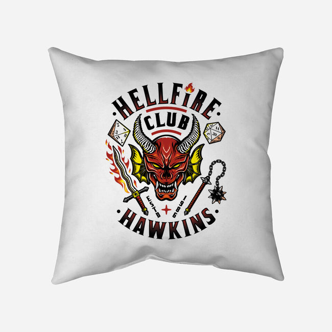 Hellfire Club-none removable cover w insert throw pillow-Olipop
