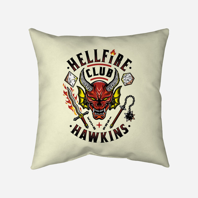 Hellfire Club-none removable cover throw pillow-Olipop