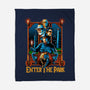 Enter The Park-none fleece blanket-daobiwan