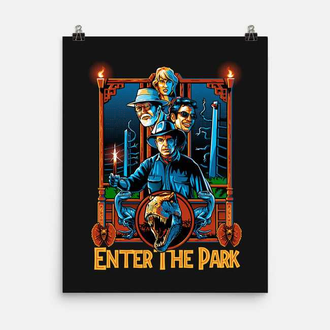 Enter The Park-none matte poster-daobiwan