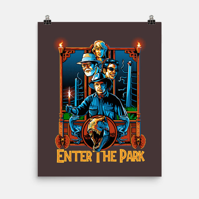 Enter The Park-none matte poster-daobiwan