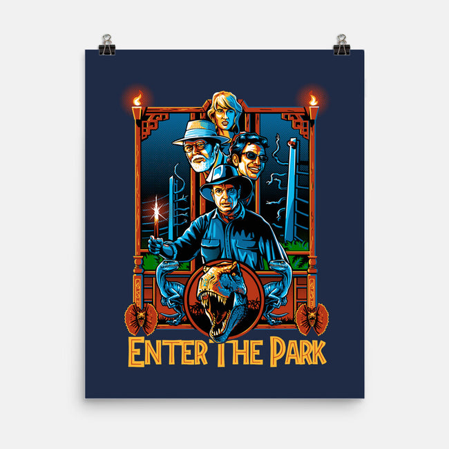 Enter The Park-none matte poster-daobiwan