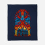 Stained Glass One-none fleece blanket-daobiwan