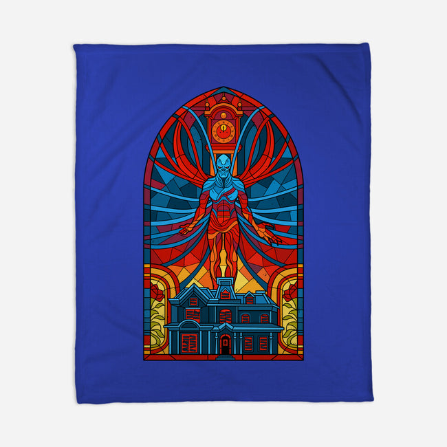 Stained Glass One-none fleece blanket-daobiwan