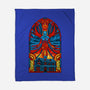 Stained Glass One-none fleece blanket-daobiwan