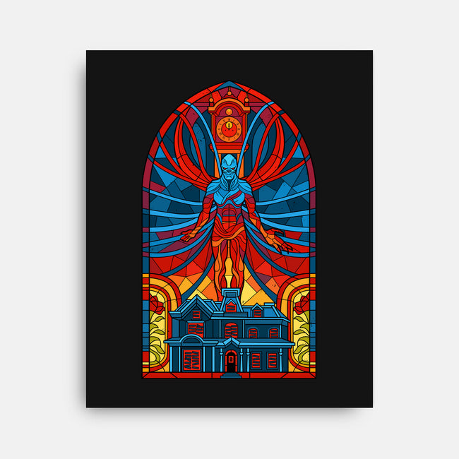 Stained Glass One-none stretched canvas-daobiwan
