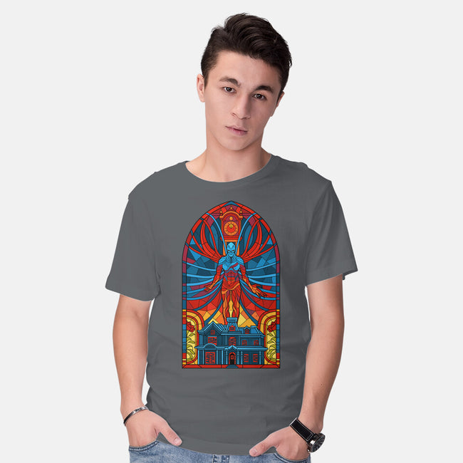 Stained Glass One-mens basic tee-daobiwan