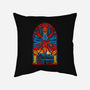 Stained Glass One-none removable cover w insert throw pillow-daobiwan