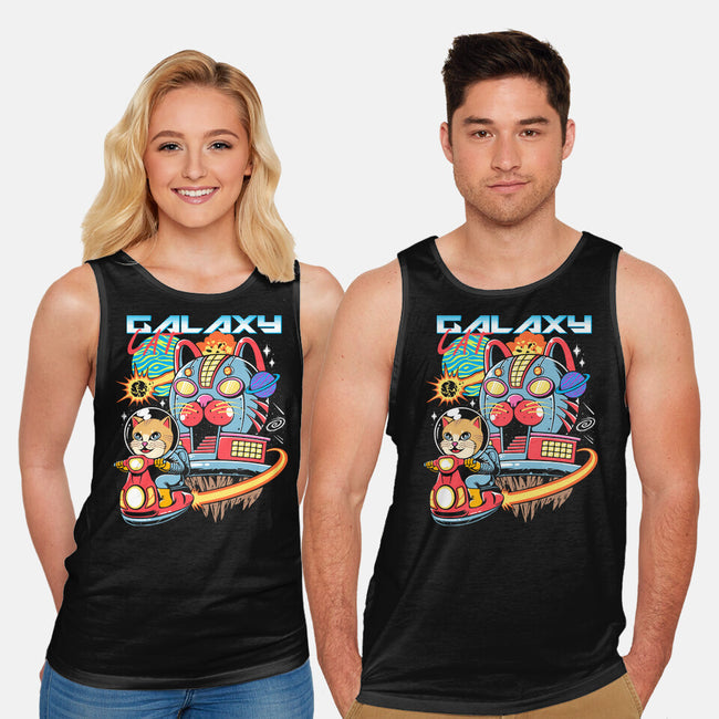 Cat Kaiju Robot-unisex basic tank-rondes