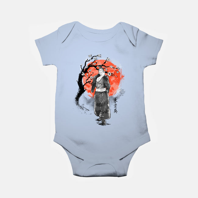 Todo At Sakura Tree-baby basic onesie-IKILO