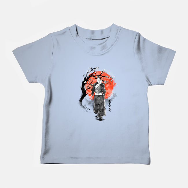 Todo At Sakura Tree-baby basic tee-IKILO