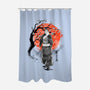 Todo At Sakura Tree-none polyester shower curtain-IKILO