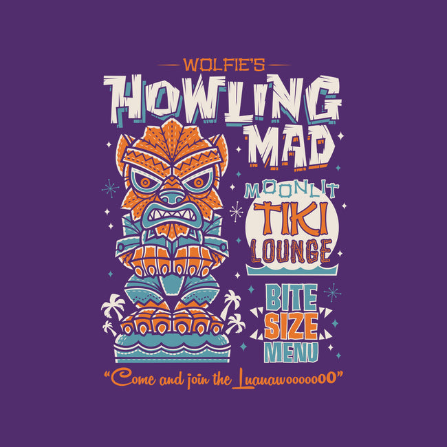 Wolfie's Howling Mad Tiki Lounge-none dot grid notebook-Nemons