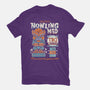 Wolfie's Howling Mad Tiki Lounge-youth basic tee-Nemons