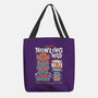 Wolfie's Howling Mad Tiki Lounge-none basic tote bag-Nemons