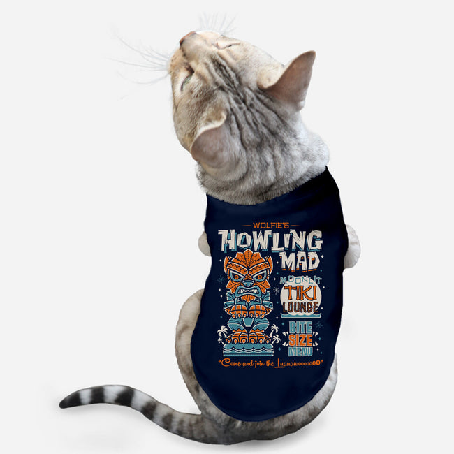 Wolfie's Howling Mad Tiki Lounge-cat basic pet tank-Nemons