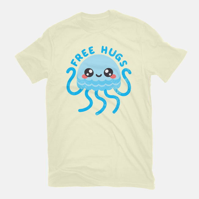 Jellyfish Free Hugs-mens premium tee-NemiMakeit