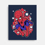 Spidey Cartoon-none stretched canvas-ElMattew