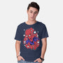 Spidey Cartoon-mens basic tee-ElMattew