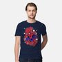 Spidey Cartoon-mens premium tee-ElMattew