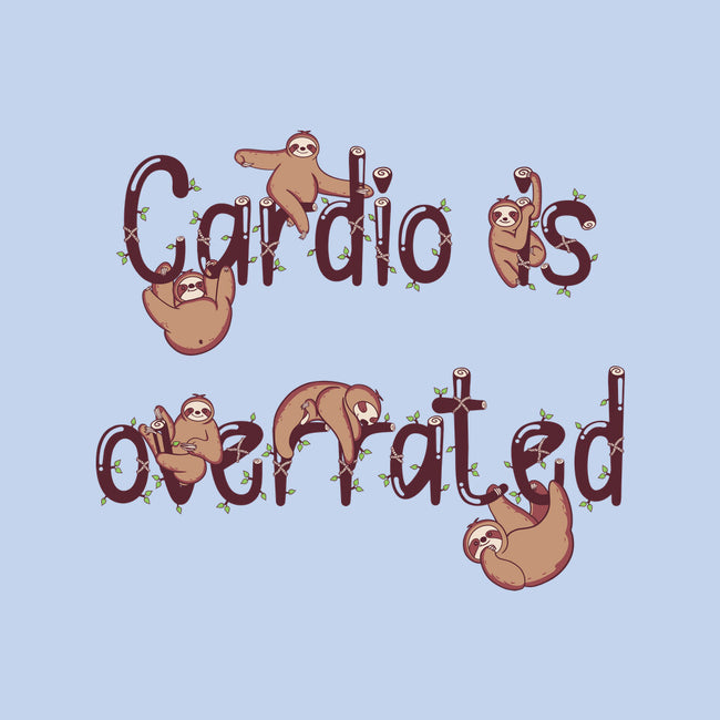 Cardio Is Overrated-none stretched canvas-Jelly89
