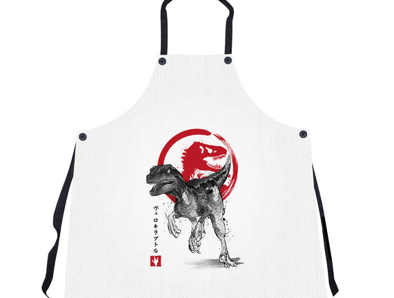 Velociraptor Sumi-E