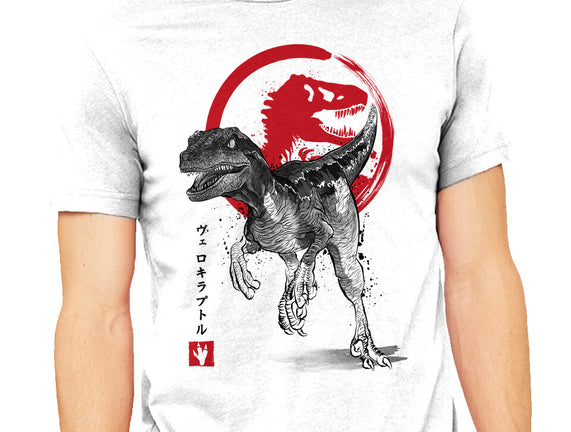 Velociraptor Sumi-E