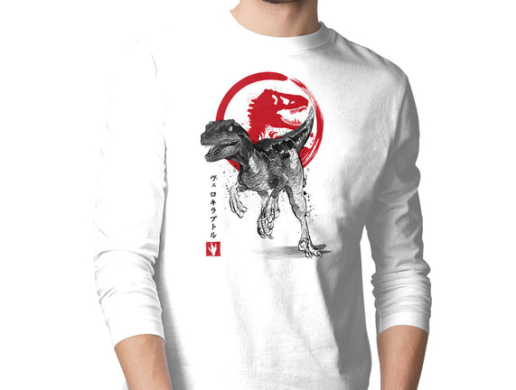 Velociraptor Sumi-E