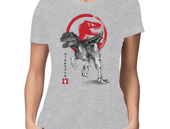 Velociraptor Sumi-E