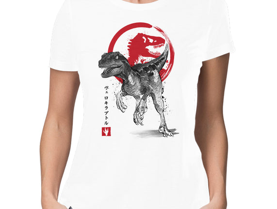 Velociraptor Sumi-E