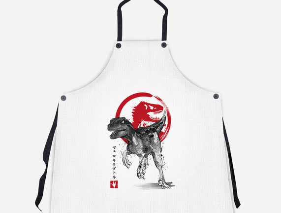 Velociraptor Sumi-E