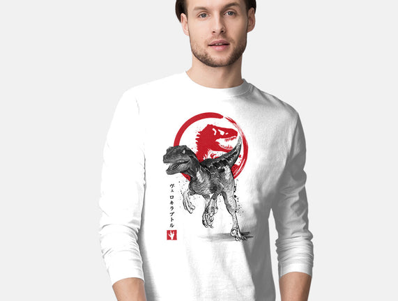 Velociraptor Sumi-E