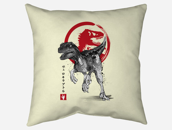 Velociraptor Sumi-E