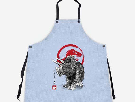 Triceratops Sumi-E