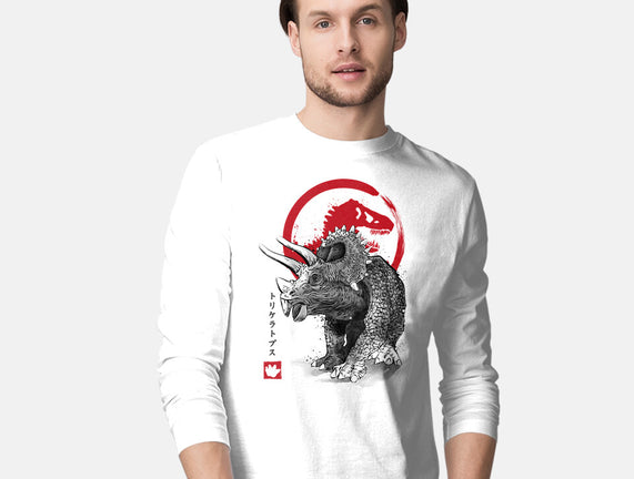 Triceratops Sumi-E